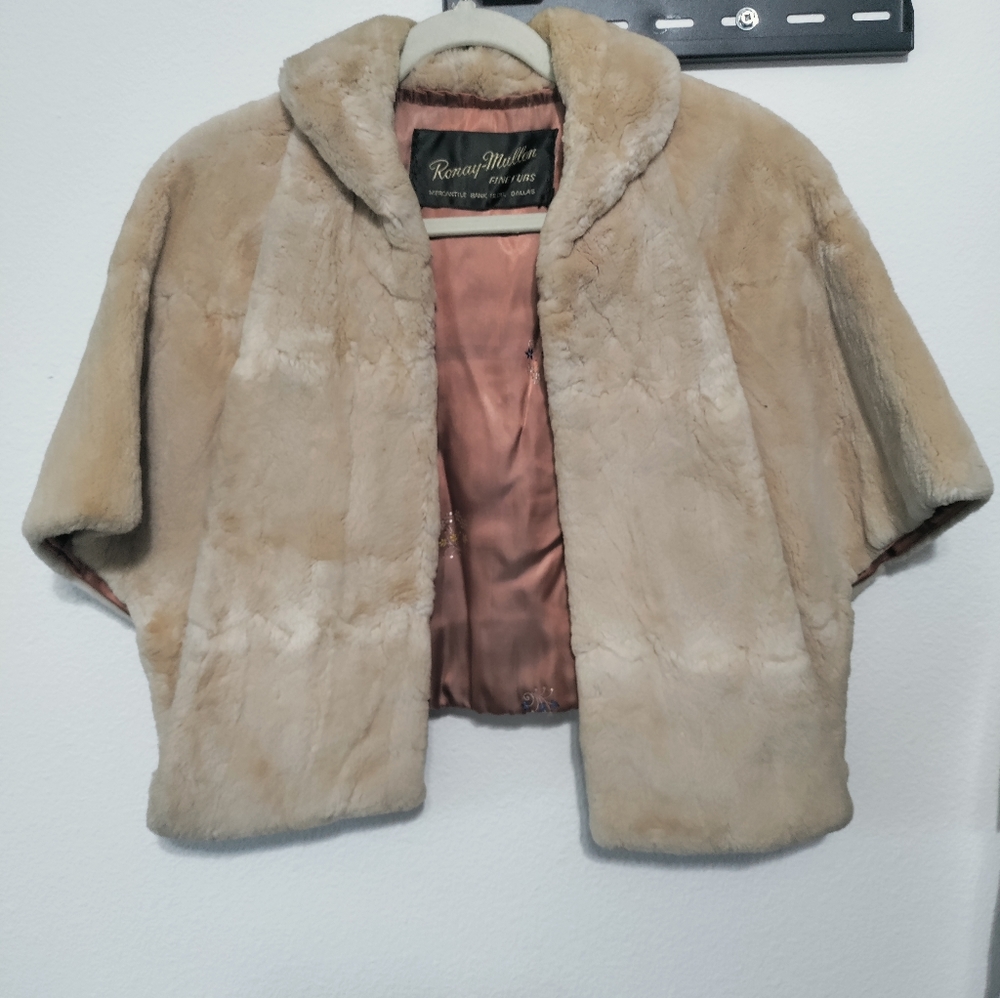 Ronay-Mullen Fine Furs Vintage Mink Shawl